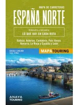 MAPA DE CARRETERAS DE ESPAÑA NORTE 1:340.000 -  (DESPLEGABLE)