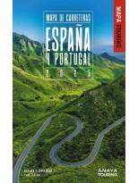 MAPA DE CARRETERAS DE ESPAÑA Y PORTUGAL 1:340.000, 2025