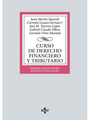 CURSO DE DERECHO FINANCIERO Y TRIBUTARIO
