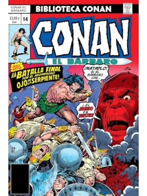 BIBLIOTECA CONAN CONAN EL BARBARO 14