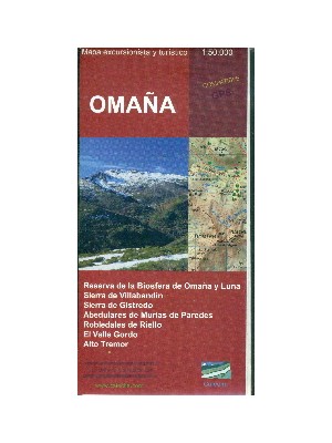OMAÑA MAPA EXCURSIONISTA Y TURÍSTICO