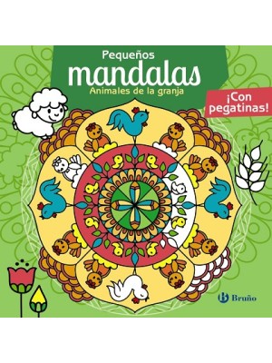 PEQUEÑOS MANDALAS ANIMALES DE LA GRANJA