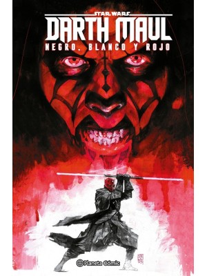 STAR WARS DARTH MAUL: BLANCO, NEGRO Y ROJO