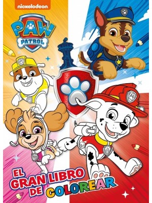 PAW PATROL | PATRULLA CANINA. ACTIVIDADES - EL GRAN LIBRO DE COLOREAR