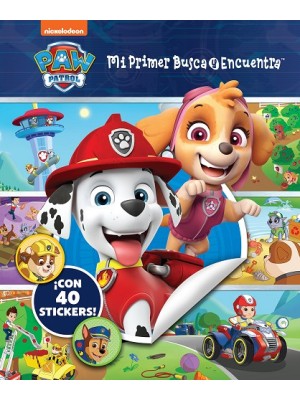 MI PRIMER BUSCA Y ENCUENTRA CON PEGATINAS PATRULLA CANINA