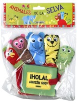 ANIMALES DE LA SELVA (LIBRO TELA)