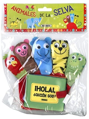ANIMALES DE LA SELVA (LIBRO TELA)