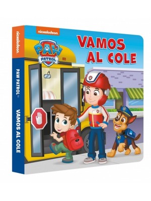 PAW PATROL | PATRULLA CANINA. LIBRO DE CARTÓN - VAMOS AL COLE