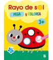 RAYO DE SOL +3 PEGA Y COLOREA
