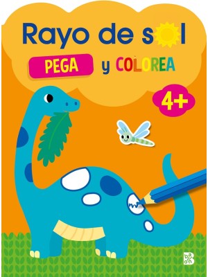 RAYO DE SOL +4 PEGA Y COLOREA