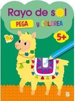 RAYO DE SOL +5 PEGA Y COLOREA