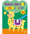 RAYO DE SOL +5 PEGA Y COLOREA