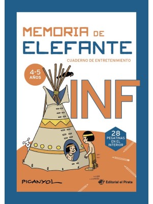 MEMORIA DE ELEFANTE INFANTIL: CUADERNO DE VACACIONES