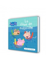 PEPPA PIG. LIBRO DE CARTÓN CON SOLAPAS - LA CLASE DE NATACIÓN