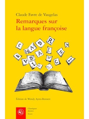 REMARQUES SUR LA LANGUE FRANÇOISE