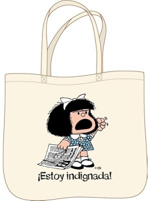BOLSA MAFALDA ¡ESTOY INDIGNADA!