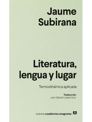 LITERATURA, LENGUA Y LUGAR