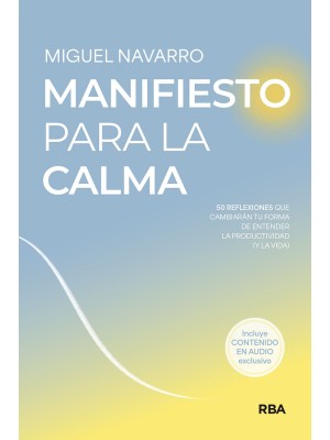MANIFIESTO PARA LA CALMA
