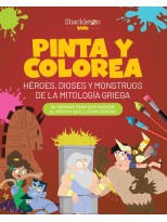 PINTA Y COLOREA HÉROES, DIOSES Y MONSTRUOS DE LA MITOLOGÍA GRIEGA