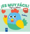 ES MUY FÁCIL! PEGA Y COLOREA. GALLINA
