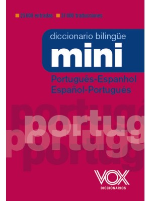 DICCIONARIO MINI PORTUGUÊS- ESPANHOL / ESPAÑOL-PORTUGUÉS