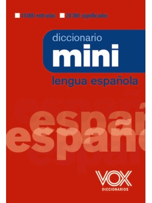 DICCIONARIO MINI DE LA LENGUA ESPAÑOLA