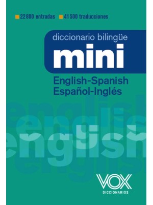 DICCIONARIO MINI ENGLISH-SPANISH / ESPAÑOL-INGLÉS