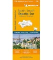 MAPA REGIONAL PLEGABLE 578 ESPAÑA SUR  ANDALUCÍA ESCALA 1:400.000