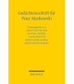 GEDÄCHTNISSCHRIFT FÜR PETER MANKOWSKI