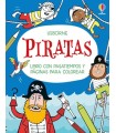 PIRATAS - LIBRO CON PASATIEMPOS Y PÁGINAS PARA COLOREAR