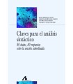 CLAVES PARA EL ANÁLISIS SINTÁCTICO