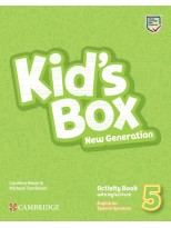 KID'S BOX NEW GENERATION ENGLISH FOR SPANISH SPEAKERS LEVEL 5 ACTIVITY BOOK WITH