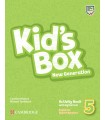 KID'S BOX NEW GENERATION ENGLISH FOR SPANISH SPEAKERS LEVEL 5 ACTIVITY BOOK WITH