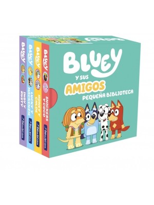 BLUEY. LIBRO JUGUETE - BLUEY Y SUS AMIGOS. PEQUEÑA BIBLIOTECA (EDICIÓN EN ESPAÑO