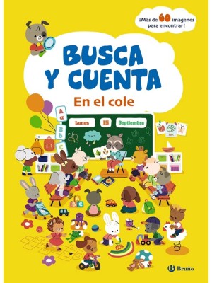 BUSCA Y CUENTA. EN EL COLE