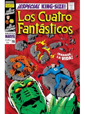 BIBLIOTECA MARVEL LOS 4 FANTÁSTICOS 16 (1968-69)