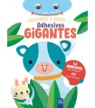 COLOREO Y PEGO ADHESIVOS GIGANTES. VACA