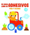 MI GRAN LIBRO DE ADHESIVOS PEGA Y COLOREA. ANIMALES DE GRANJA
