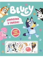 BLUEY. LIBRO JUGUETE - ¡IMAGINA Y JUEGA! LIBRO CON IMANES