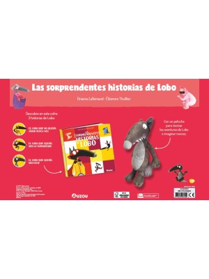 SORPRENDENTES HISTORIAS DEL LOBO + PELUCHE