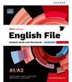 ENGLISH FILE 5TH EDITION A1/A2 STUDENT'S BOOK AND WORKBOOK AND DIGITAL WITH KEY