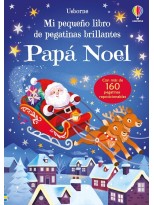 PAPA NOEL MI PEQUEÑO LIBRO DE PEGATINAS BRILLANTES