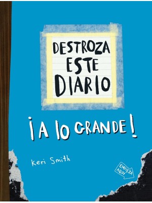 DESTROZA ESTE DIARIO. A LO GRANDE - AZUL FLÚOR