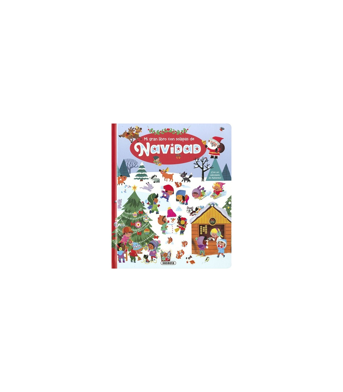 MI GRAN LIBRO CON SOLAPAS DE NAVIDAD