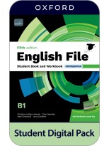 ENGLISH FILE B1 STUDENT'S BOOK AND WORKBOOK AND DIGITAL WITH KEY 5TH EDITION