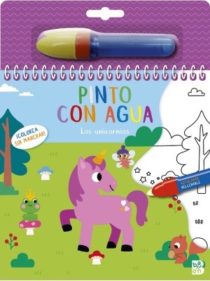 PINTO CON AGUA-LOS UNICORNIOS