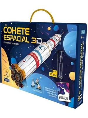 COHETE ESPACIAL 3D