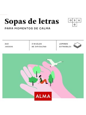 SOPAS DE LETRAS PARA MOMENTOS DE CALMA