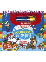 PAPÁ NOEL Y LA NAVIDAD (ROTULADOR DE AGUA)