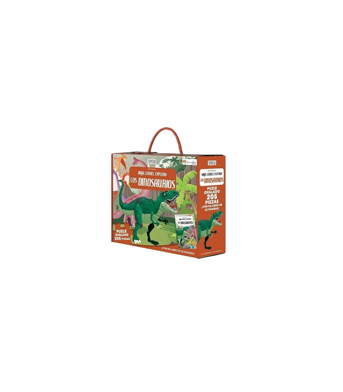 DINOSAURIOS PUZLE 205 PIEZAS